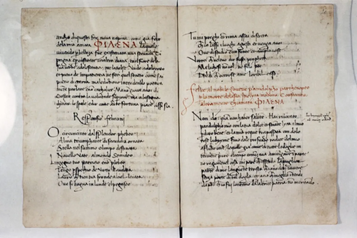 Felice Feliciano da Verona, Letters, 15th century, Bodleian Library, University of Oxford